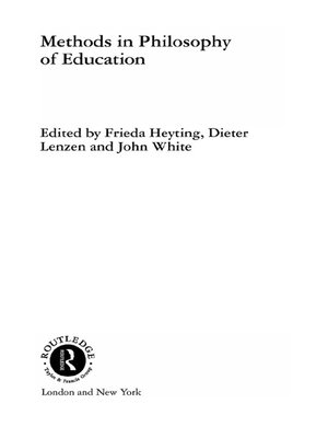 cover image of Methods in Philosophy of Education